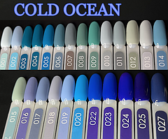 Гель лаки Baby Moon Cold Ocean