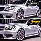 Передні тюнінг лед фари Mercedes C204 2007-2014 г. Мерседес 204, фото 5