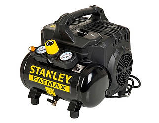 Безмаский компресор STANLEY FATMAX DST101/8/6 (ревер 6 л, пр-сть 105 л/мін) безшумний 59