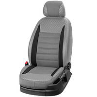 Чехлы на сиденья из экокожи и автоткани Honda HR-V II (RU) 2015-2022 EMC-Elegant