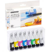 Фарби 22мл "Art Ranger" 8 кольорів "Acryliс metallic" PA42.08022.A  купити дешево оптом в інтернет-магазині