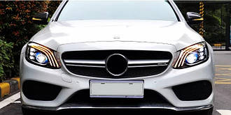 Передні лід фари Mercedes C-клас W205 2013-2020 г. Мерседес
