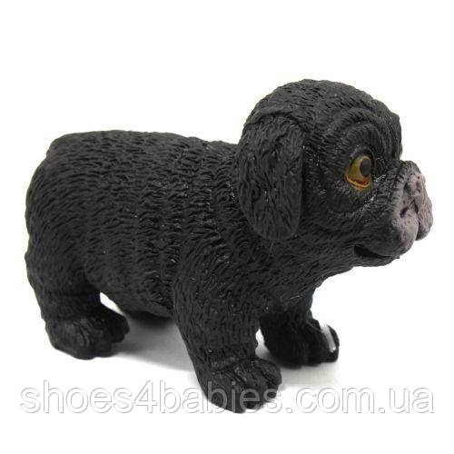 Іграшка-тягучка "Мопс", чорний