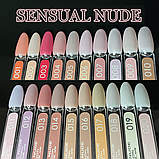 Гель-лак Baby Moon Sensual Nude No004 гвинтажний рожевий світлий, 6мл., фото 3