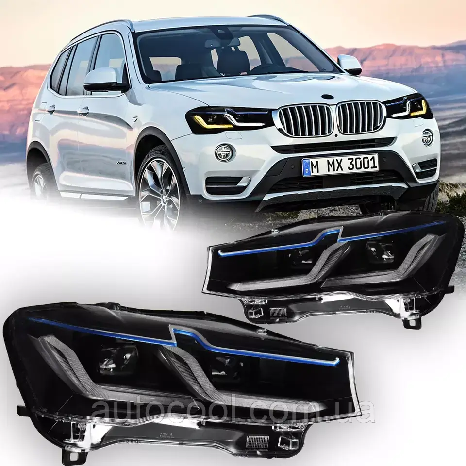 Передні тюнінг LED-LEF BMW X3 F25 2010-2016 г.в. БМВ Х3