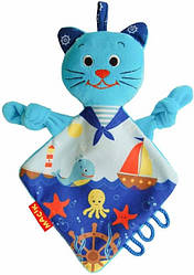 Іграшка-обнімашка "Кіт-моряк" Macik МС 110604-03, World-of-Toys