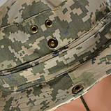 Панама армійска з прямими полями в камуфляжі ACUPAT бавовна, фото 10