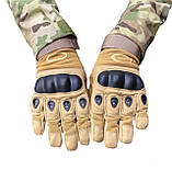 Рукавички тактичні повнопалі Oakley, фото 4