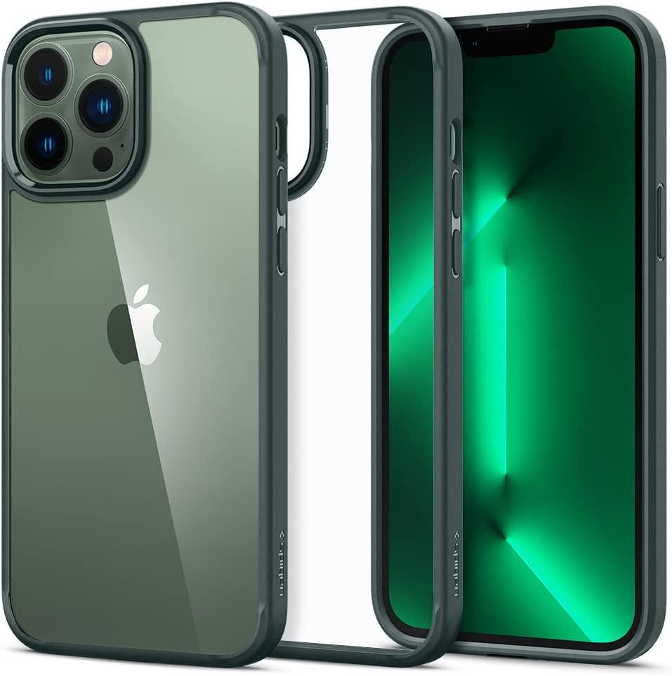 Чохол Spigen для iPhone 13 Pro Max — Ultra Hybrid, Midnight Green (ACS04558)