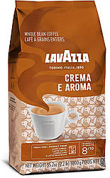 Є СЕРТИФІКАТ! Кава в зернах Lavazza Crema e Aroma 1000g (коричн)