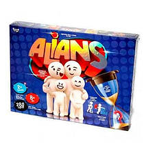 Настільна розважальна гра карткова для веселої компанії "ALIANS" Danko Toys