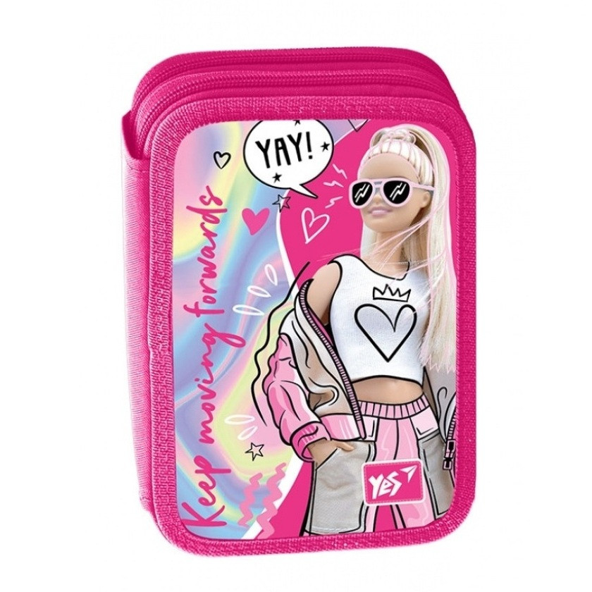 Пенал твердий YES подвійний HP-01 "Barbie" 533103