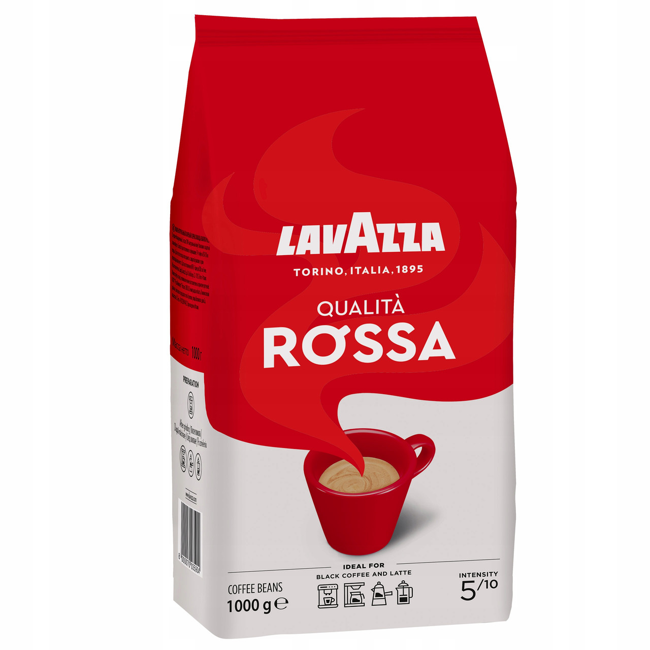Кава в зернах Lavazza Qualita Rossa 1000g