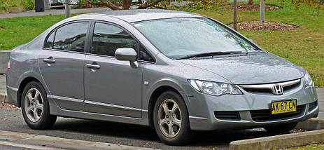 Амортизатор задній Honda Civic 4D седан від 2005 р. з двигуном 1.8 (R18A1, R18A2), фото 3