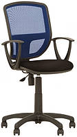 Комп'ютерне офісне крісло для персоналу Betta Betta GTP Freestyle PL62 тканина OH-3/C-11 чорний з синім