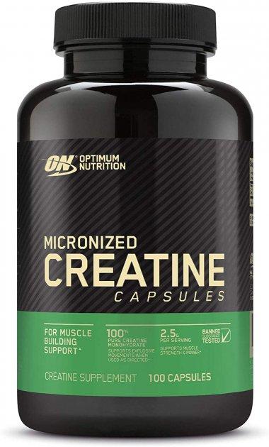 Optimum Micronized Creatine Capsules 100 сaps