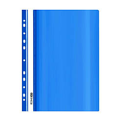 Папка-швидкозшивач А5 Е31506-02 синій