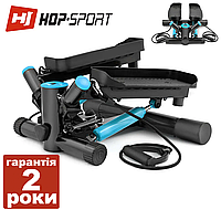 Степпер Hop-Sport HS-035S Joy Черный-синий / Длина эспандеров: 88-180 см
