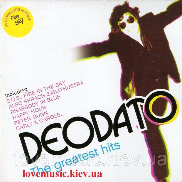 Музичний сд диск DEODATO Greatest hits (2006) (audio cd)
