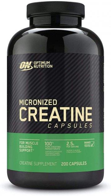 Optimum Micronized Creatine Capsules 200 сaps