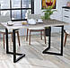 Сучасний кухонний стіл лофт обідній прямокутний Ехо Loft Design, фото 2