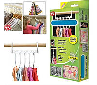 Універсальна складана вішалка для одягу Wonder Hanger (8штук)