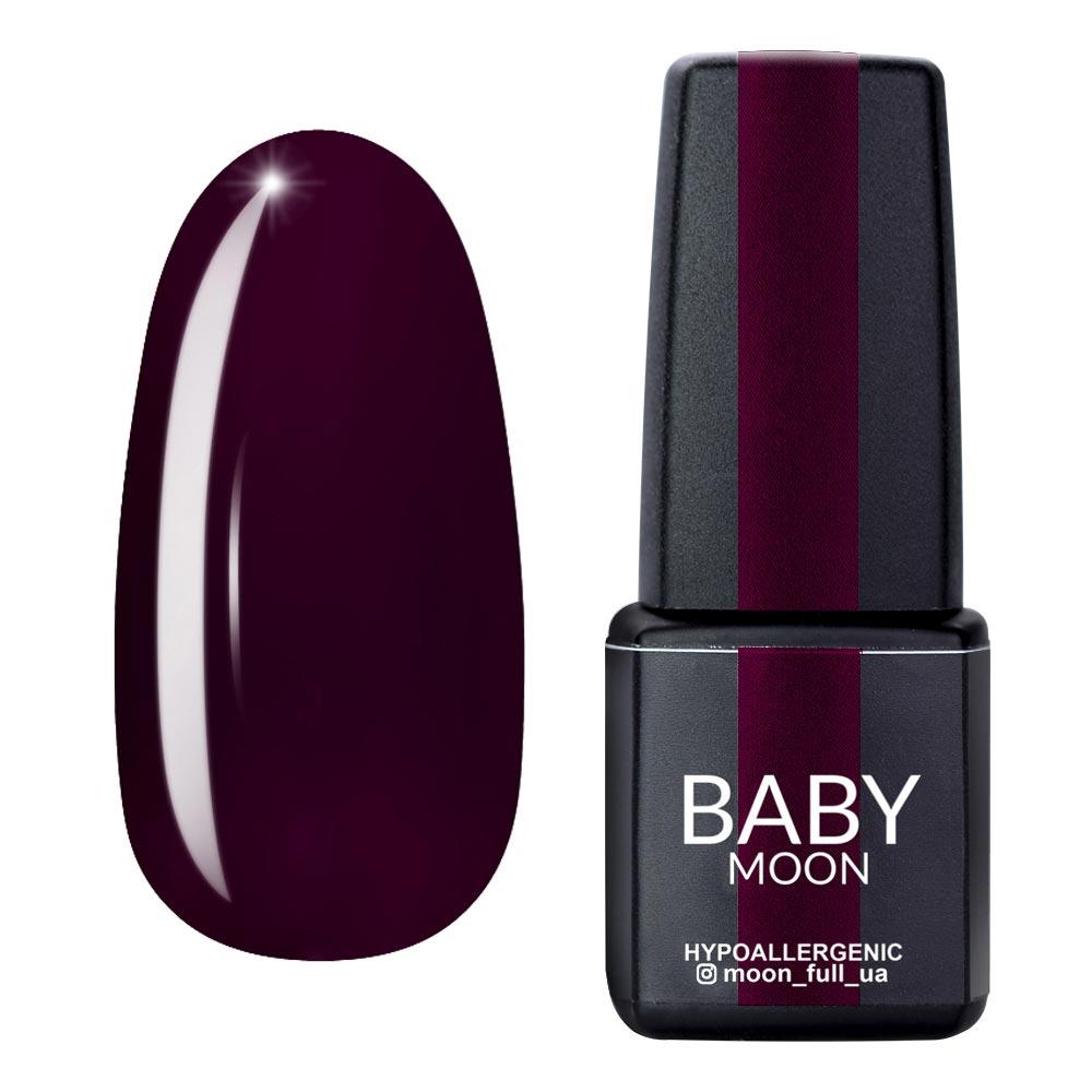 Гель-лак Baby Moon Burgundy No009 винний, 6мл.