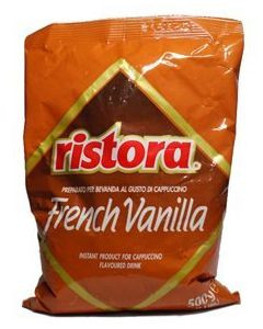 Капучино French Vanilla RISTORA 500 гр Італія Рістора Ваніль