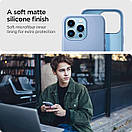 Чохол Spigen для iPhone 13 Pro — Silicone Fit, Sierra Blue (ACS03908), фото 5