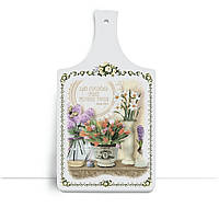 Дерев'яна кухонна дошка 18 32 см "Хай Господь буде розкіш твоя"