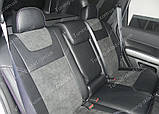 Чохли на Ніссан Х-Трейл Т31 (авточохли Nissan X-Trail T31, Lether style), фото 2
