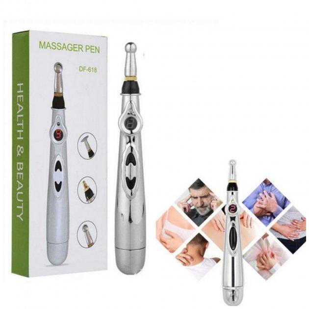 Масажер для обличчя Акупунктурний масажер у формі ручки Massager Pen DF-618