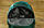 Практичний зелений жіночий рюкзак на кожен день з натуральної шкіри з покриттям, фото 6