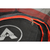 Дитячий батут Atleto 140 см з сіткою червоний New, фото 3