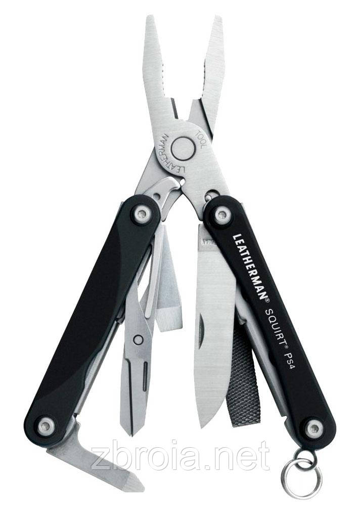 Мультитул Leatherman Squirt PS4 Black (831233)