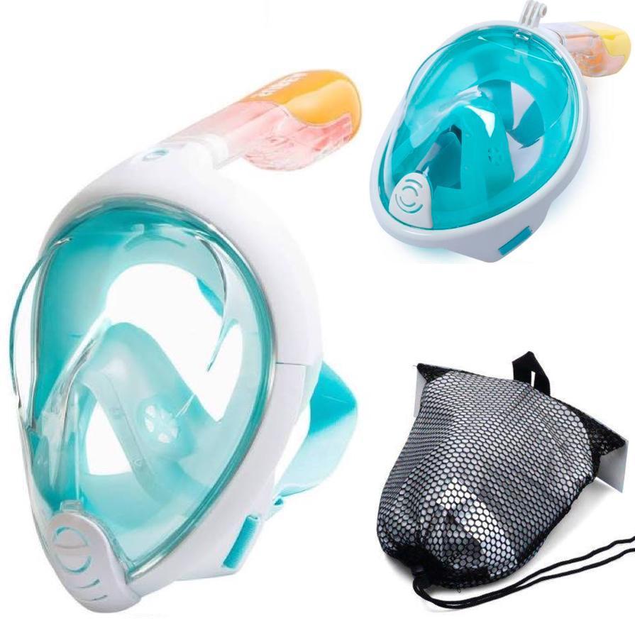 Маска для плавання (маска для снорклінгу) БірЮЗОВА арт. З 40166-55 L, фото 1