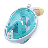 Маска для плавання (маска для снорклінгу) БірЮЗОВА арт. З 40166-55 L, фото 4