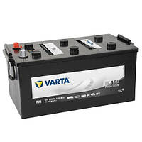 Акумулятор вантажної Varta Promotive Black (N5): 220 Ач, 12 В, 1150 А - (720018115), 518 x276x242 мм