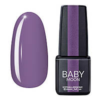 Гель-лак Baby Moon Lilac Train №024 пастельный фиолетовый, 6мл.