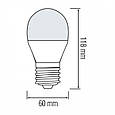 Лампочка LED Horoz (E27, 12W, 4200К, 1050 Лм) (001 006 0012 4200) (код 97809), фото 3