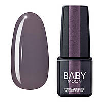 Гель-лак Baby Moon Midnight No006 темний попіл, 6мл.