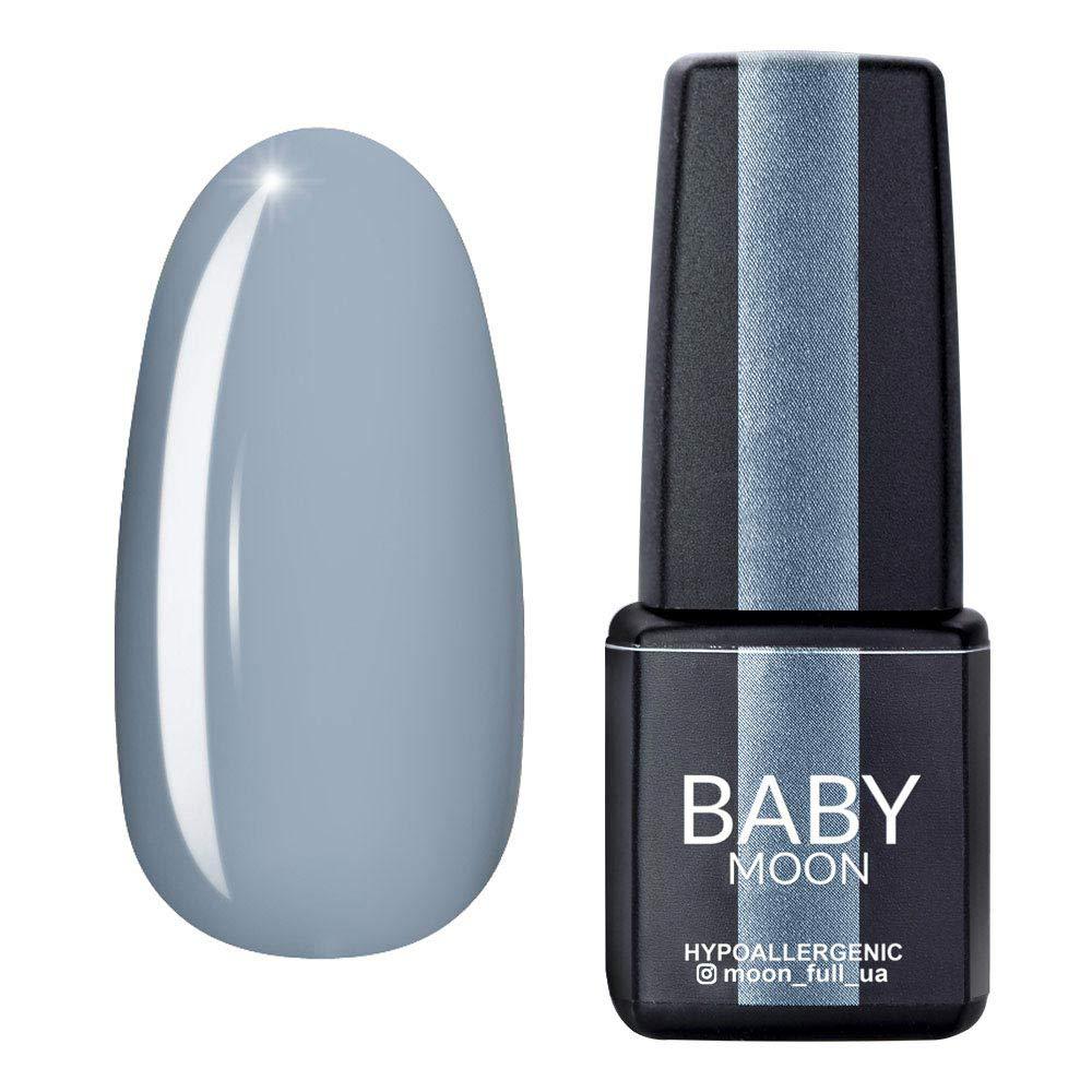 Гель-лак Baby Moon Cold Ocean No010 блакитна сталь, 6мл.