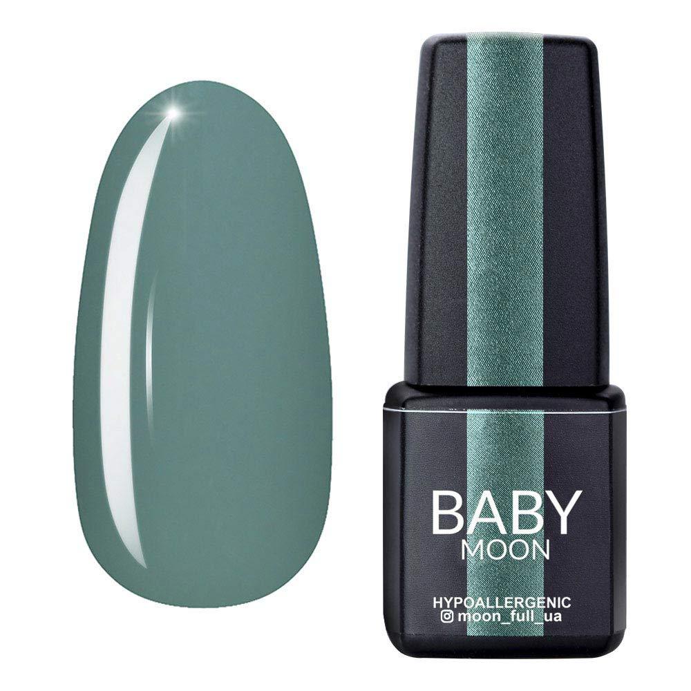 Гель-лак Baby Moon Cold Ocean No015 сірий димчастий, 6мл.