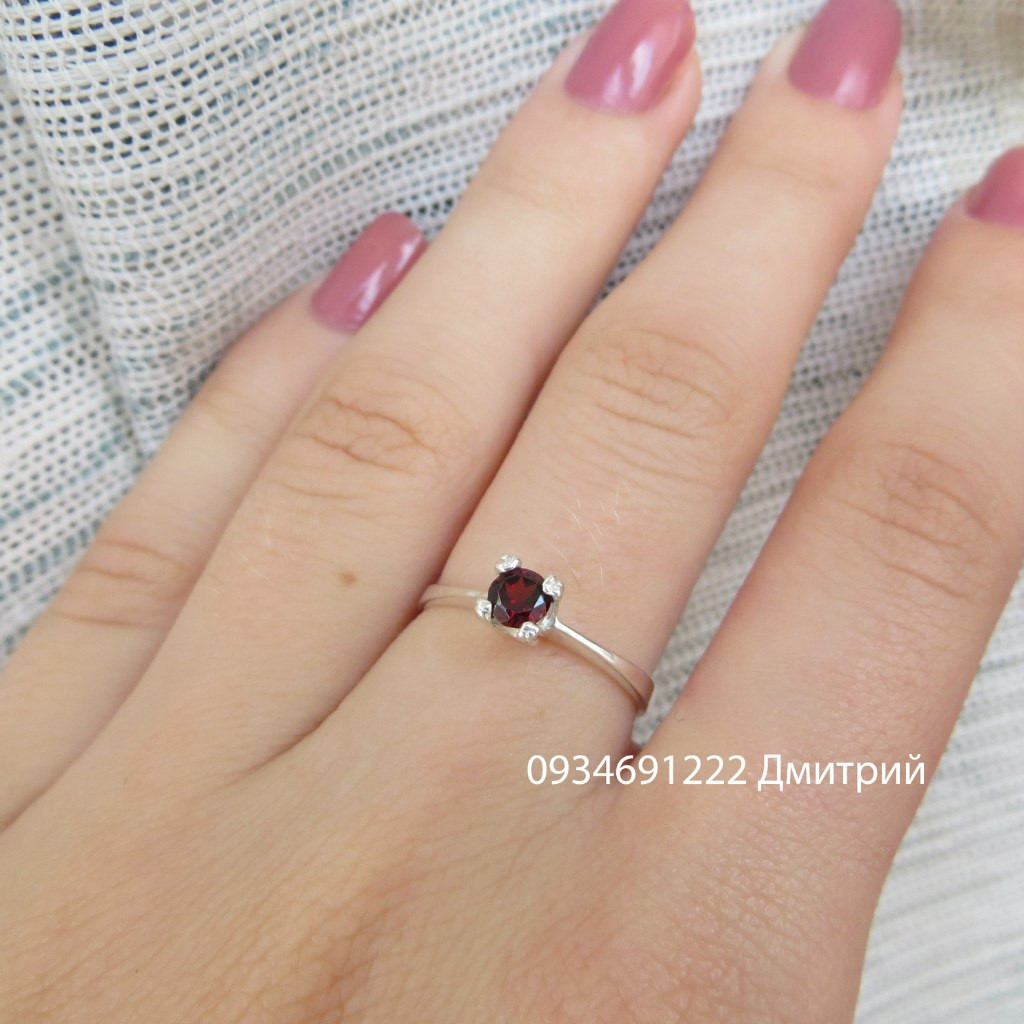 Серебряное кольцо с камнем - фото 5 - id-p268044783