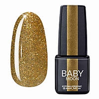 Гель-лак Baby Moon Dance Diamond No023 золотий mimerний, 6мл.
