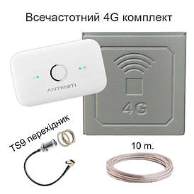 Комплект 4g (Роутер Anteniti E5573+ Антена 4G квадрат 17Дб)