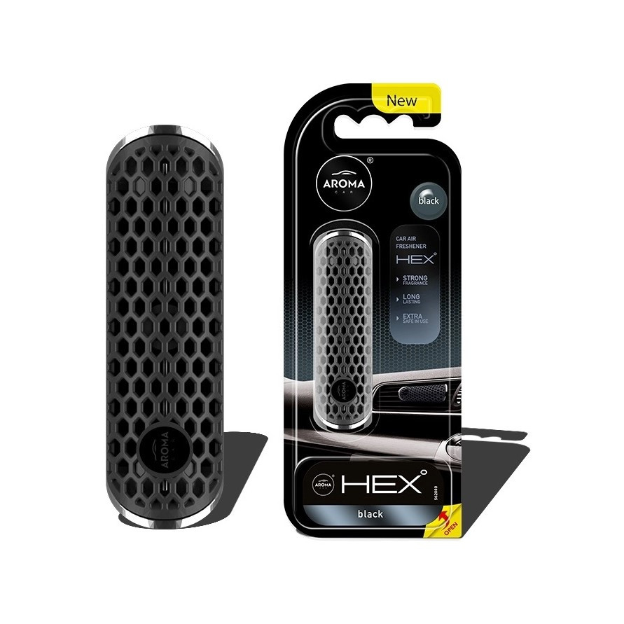 Ароматизатор в авто Aroma Car HEX Black