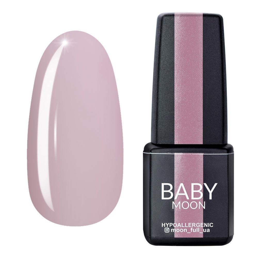 Гель-лак Baby Moon Sensual Nude No007 рожевим пролином, 6мл.