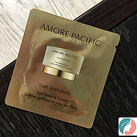 Amore Pacific Time Response Eye Reserve Cream 1ml, Увлажняющий омолаживающий и укрепляющий крем для кожи вокру