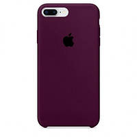 Силиконовый чехол Apple Silicone Case для iPhone 7 PLUS / 8 PLUS бордовый